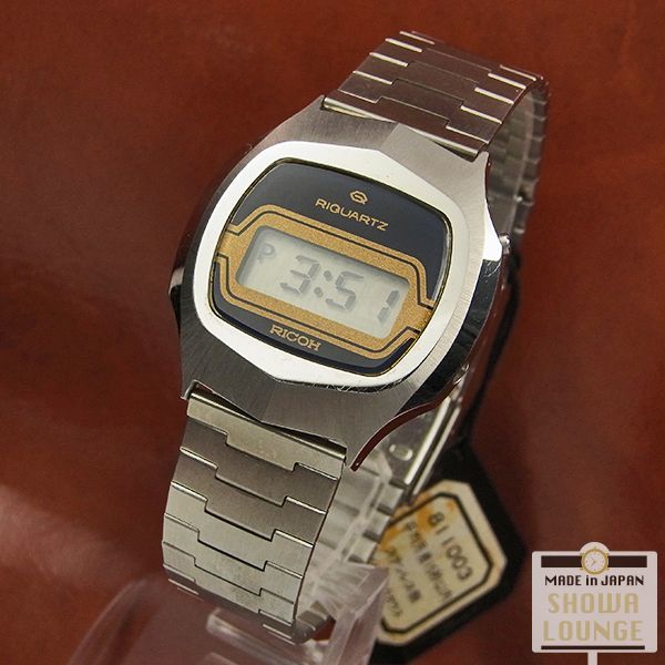 リコー リクオーツ RIQUARTZ LCD デジタル 初期クオーツ デッド