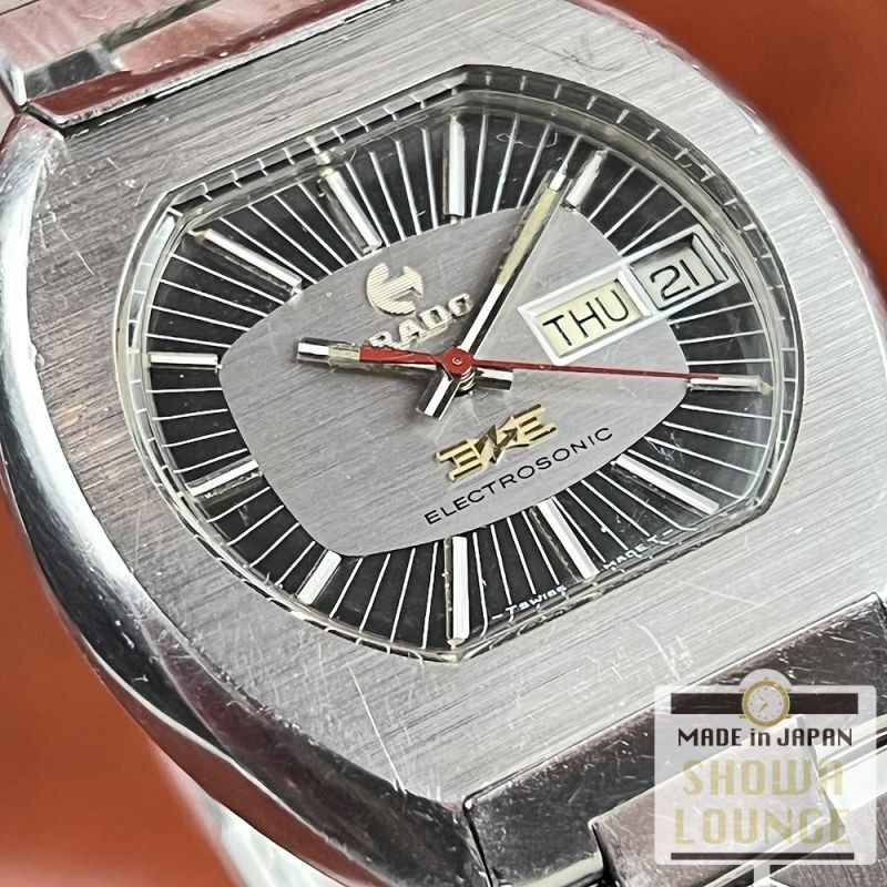 ラドー エレクトロソニック 音叉時計 2トーンダイヤル 1970年代 RADO