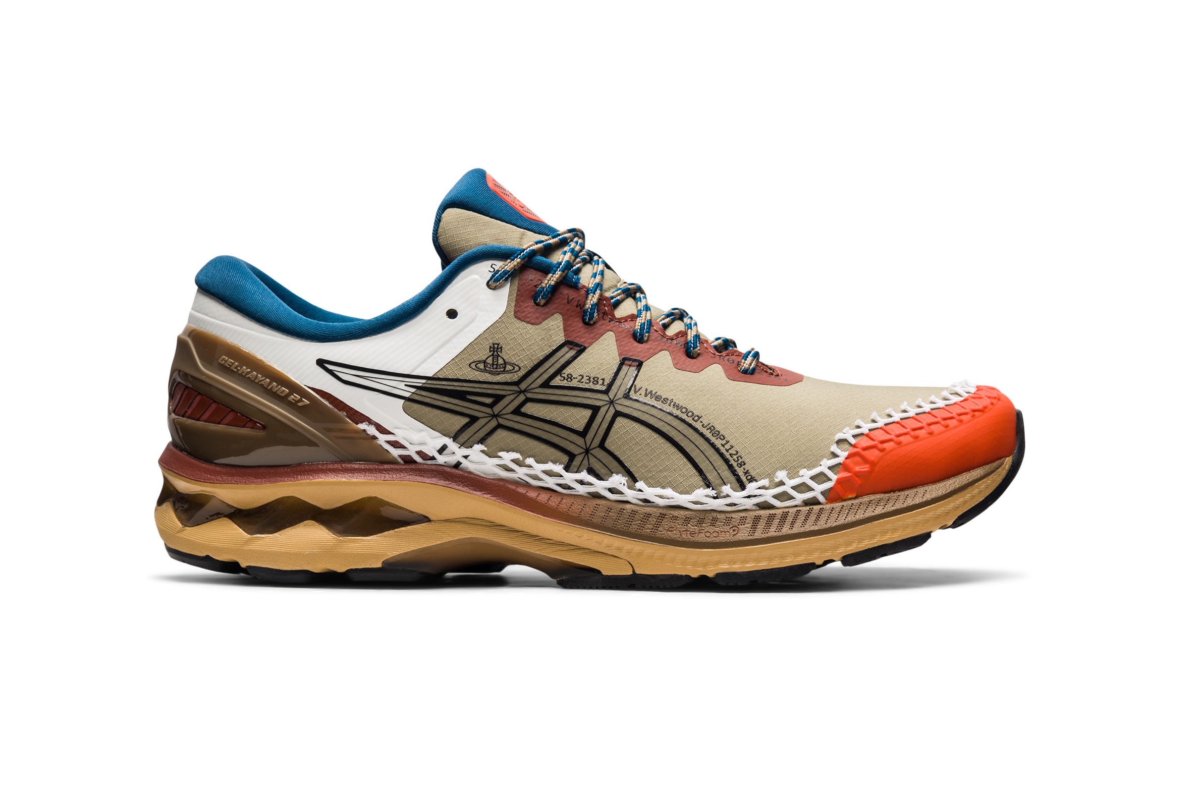 アシックス」スポーツスタイルから 「ヴィヴィアン・ウエストウッド