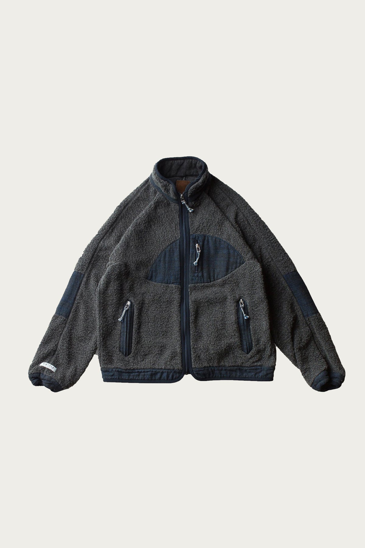 Cottle Sunset Pile Jacket | Yak Sumi Indigo Laos | Canoe Club