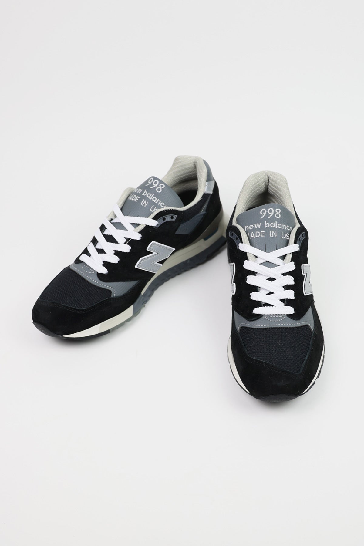 New Balance 998 | Black/Grey | Canoe Club