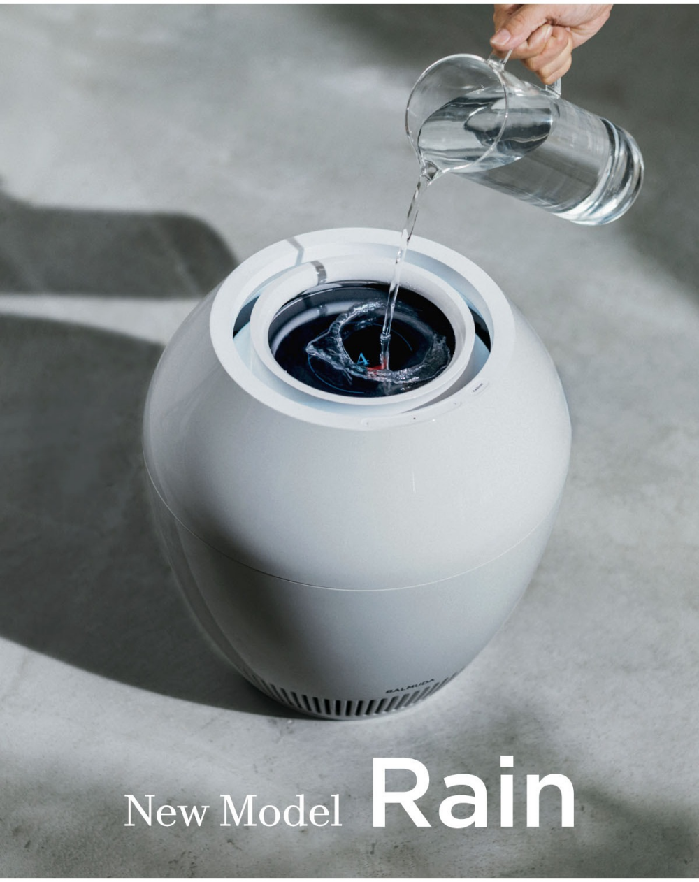バルミューダ】新しくなった加湿器Rain | バルミューダ | 大丸神戸店