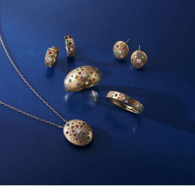 スタージュエリー K10 KISSING BALLS セットリング STAR JEWELRY