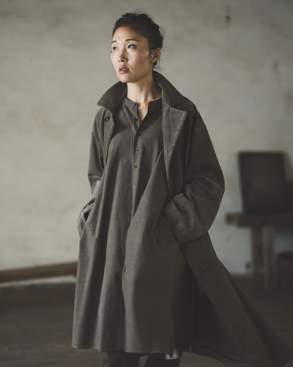 ババグーリ コーデュロイのコート | ヨーガンレール ババグーリ