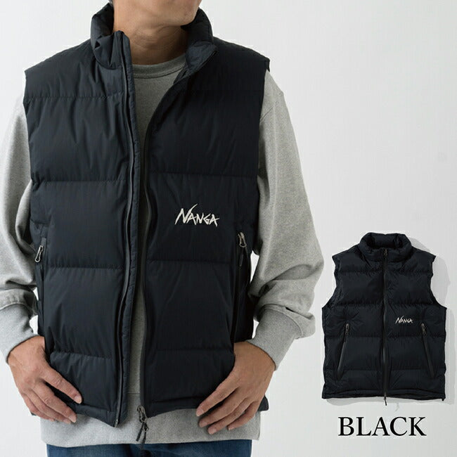 別注 AURORATEX EMBROIDERY DOWN VEST オーロラテックスエンブロイ