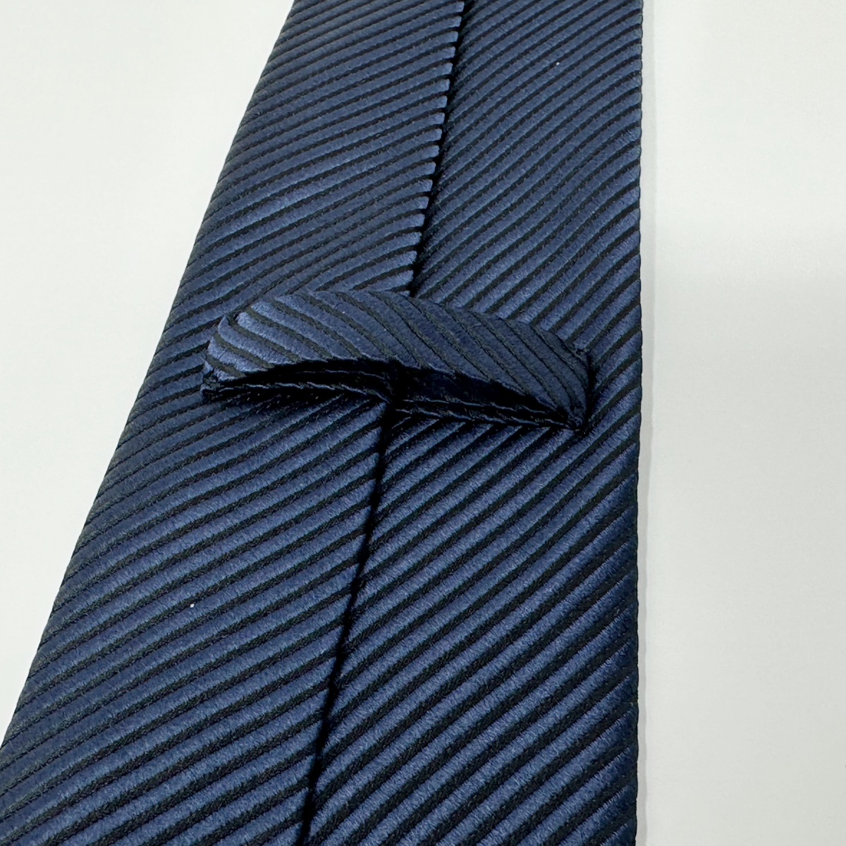 シルクネクタイ（ストライプ・紺）−ジムトンプソン | JIM THOMPSON の