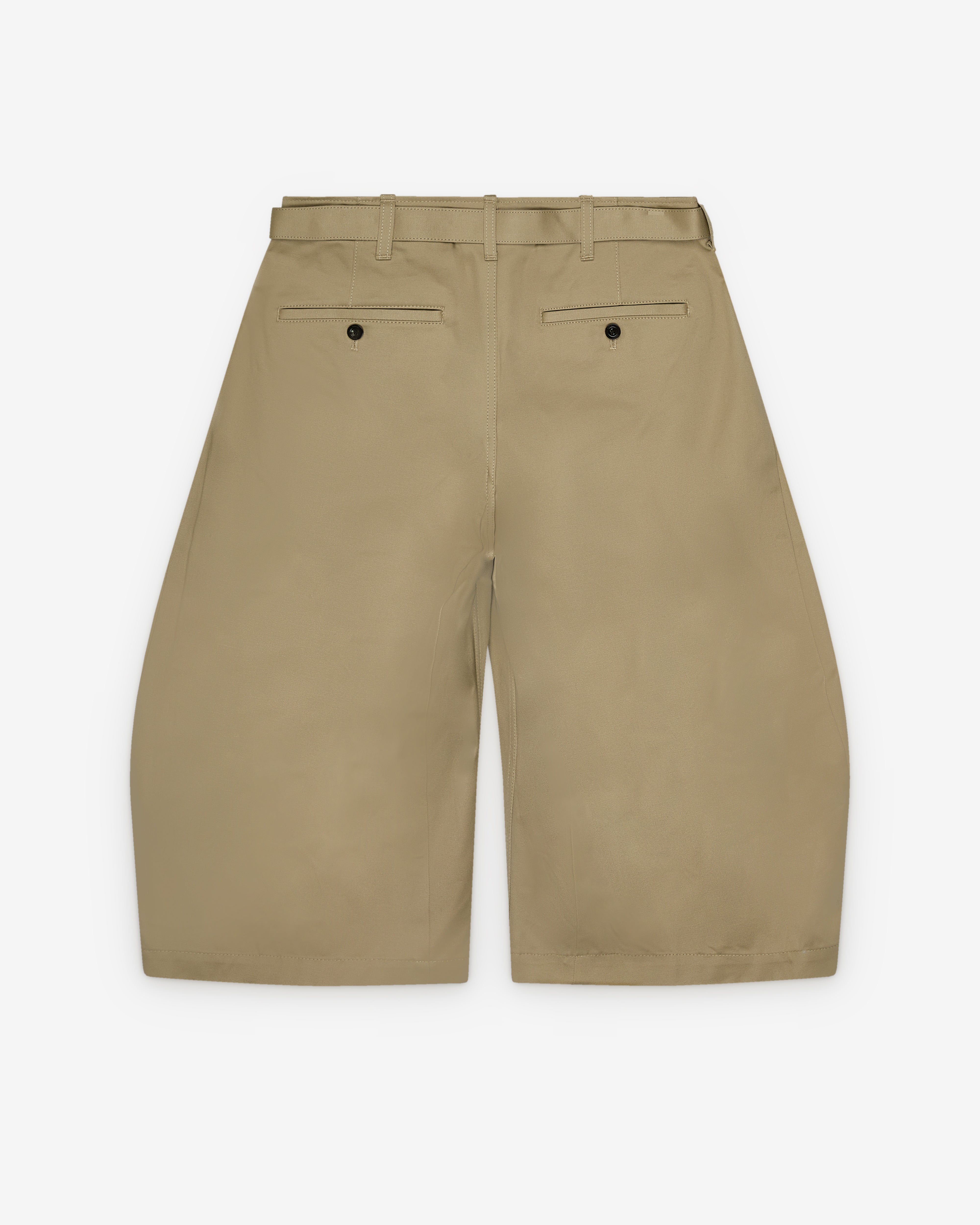 sacai: Men's Cotton Chino Pants (Beige) | DSMNY E-SHOP