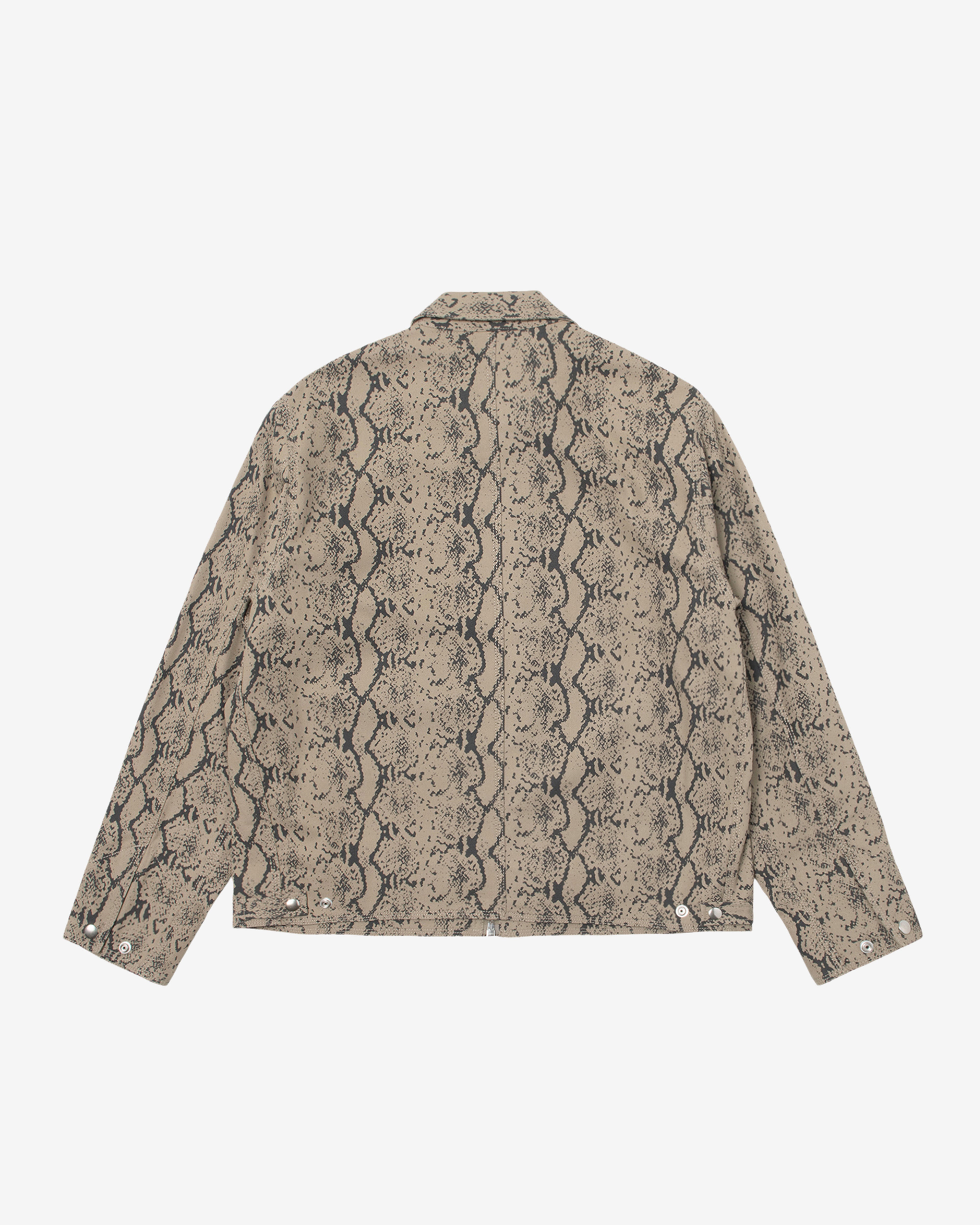 Stüssy: Men's Garage Jacket Gabardine (Snake) | DSMNY E-SHOP