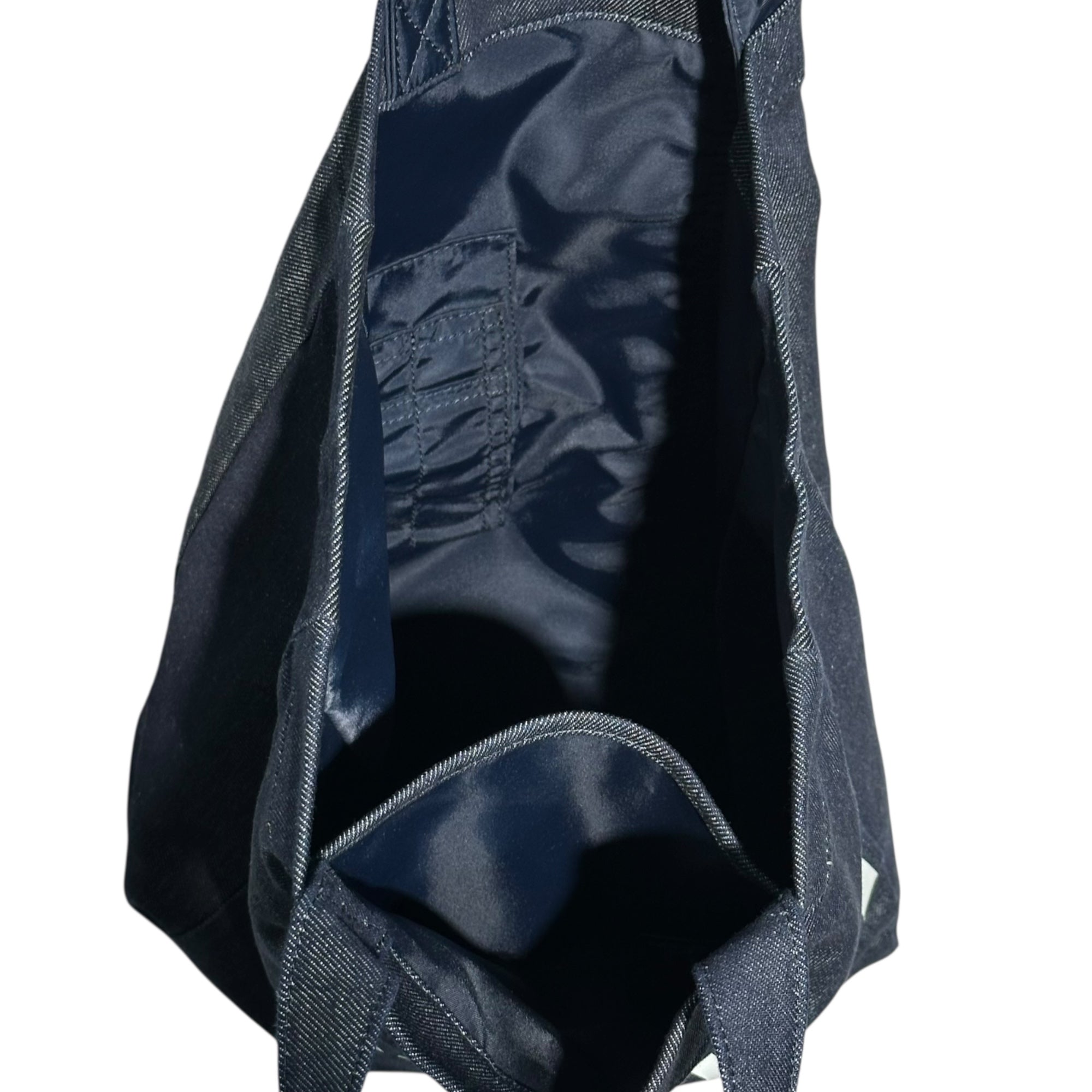 sacai × A.P.C.(サカイ × アーペーセー) Denim Logo Tote Bag デニム