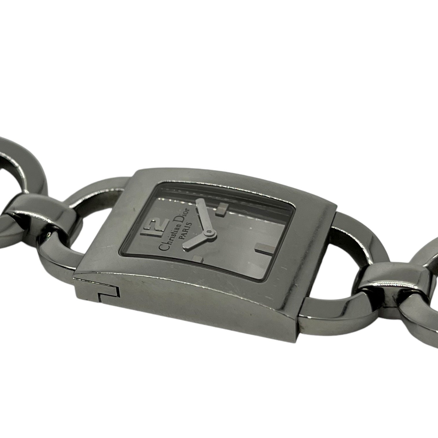 Christian Dior(クリスチャンディオール) CD chain belt watch ロゴ