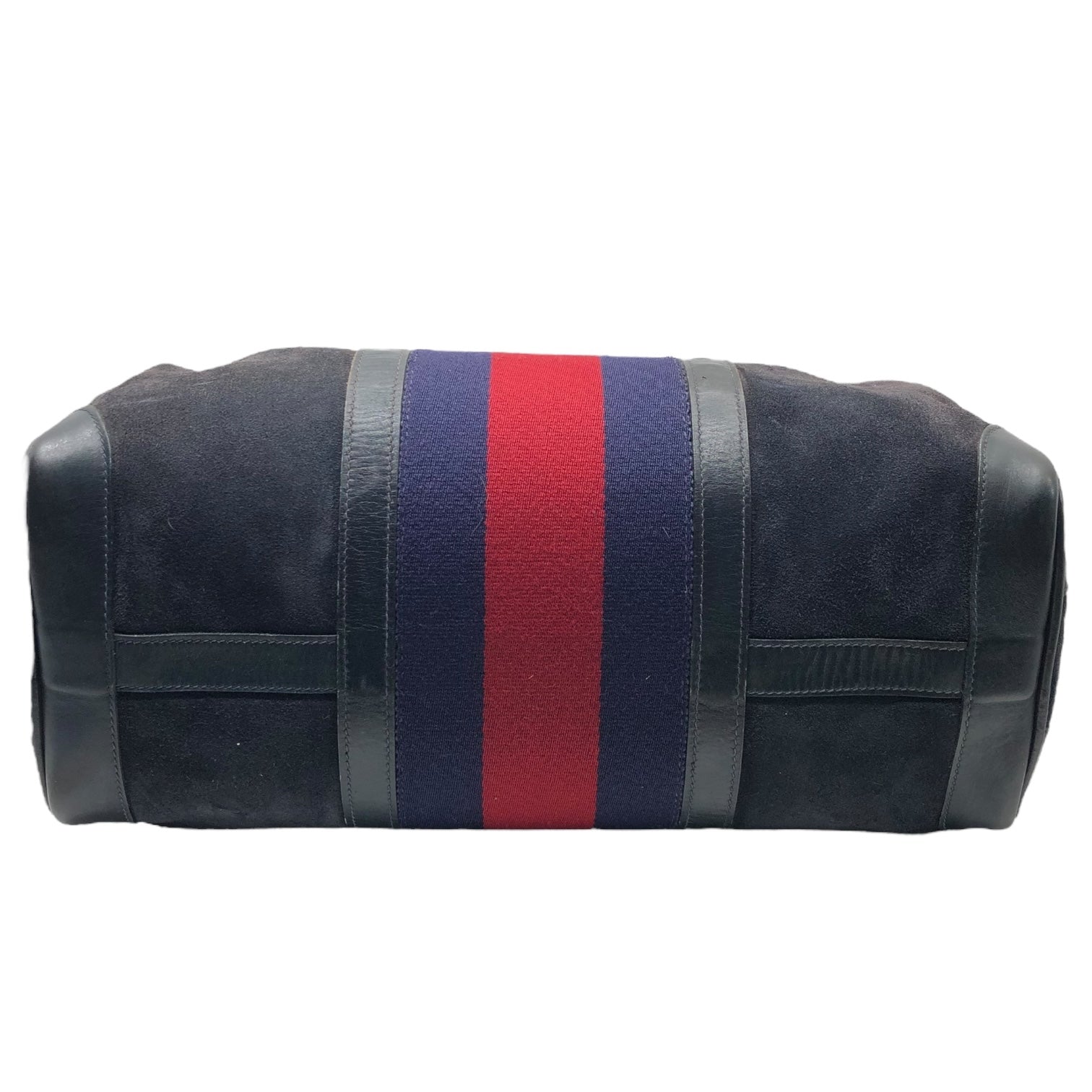 GUCCI(グッチ) 80's vintage suede boston bag ヴィンテージ