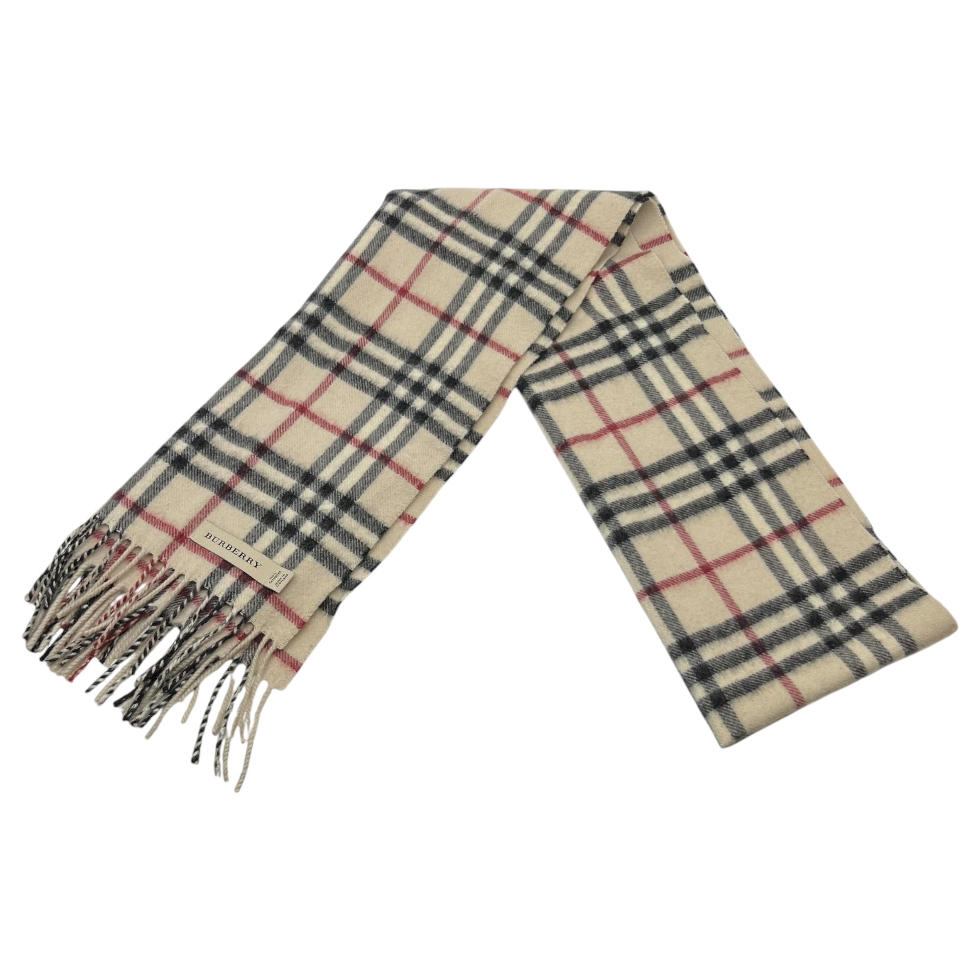 BURBERRY(バーバリー) Nova check cashmere muffler ノヴァ チェック