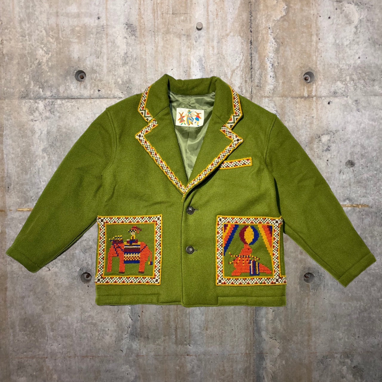 i.s. ISSEY MIYAKE(アイエス イッセイミヤケ) 80's Mexican stitch