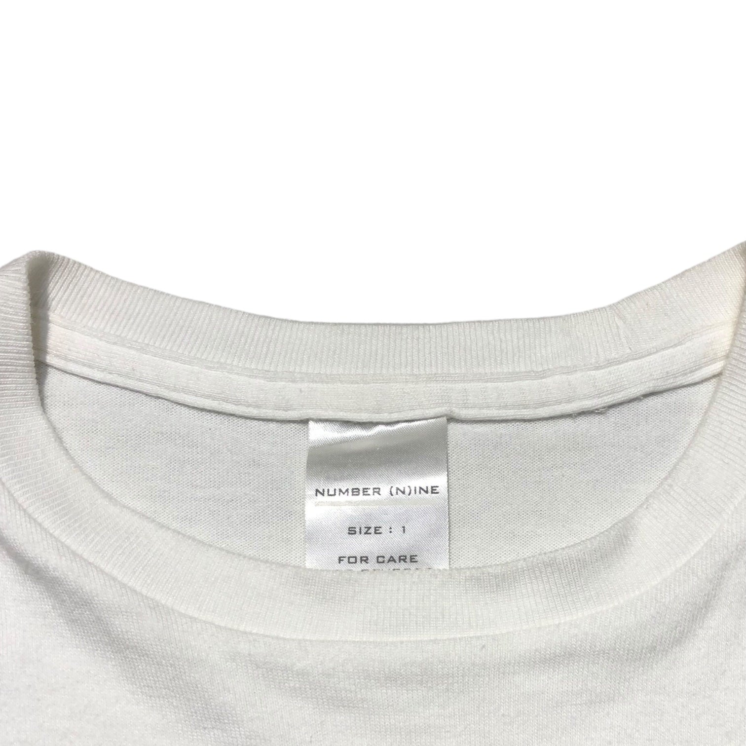 NUMBER (N)INE(ナンバーナイン) 02SS modern age期 NEW YORK PRINT T