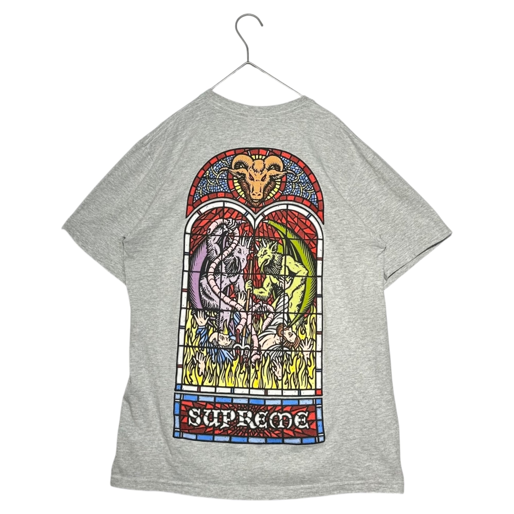 シュプリーム Tシャツ サイズ:L 23AW Collegiate S S Top カレッジロゴ