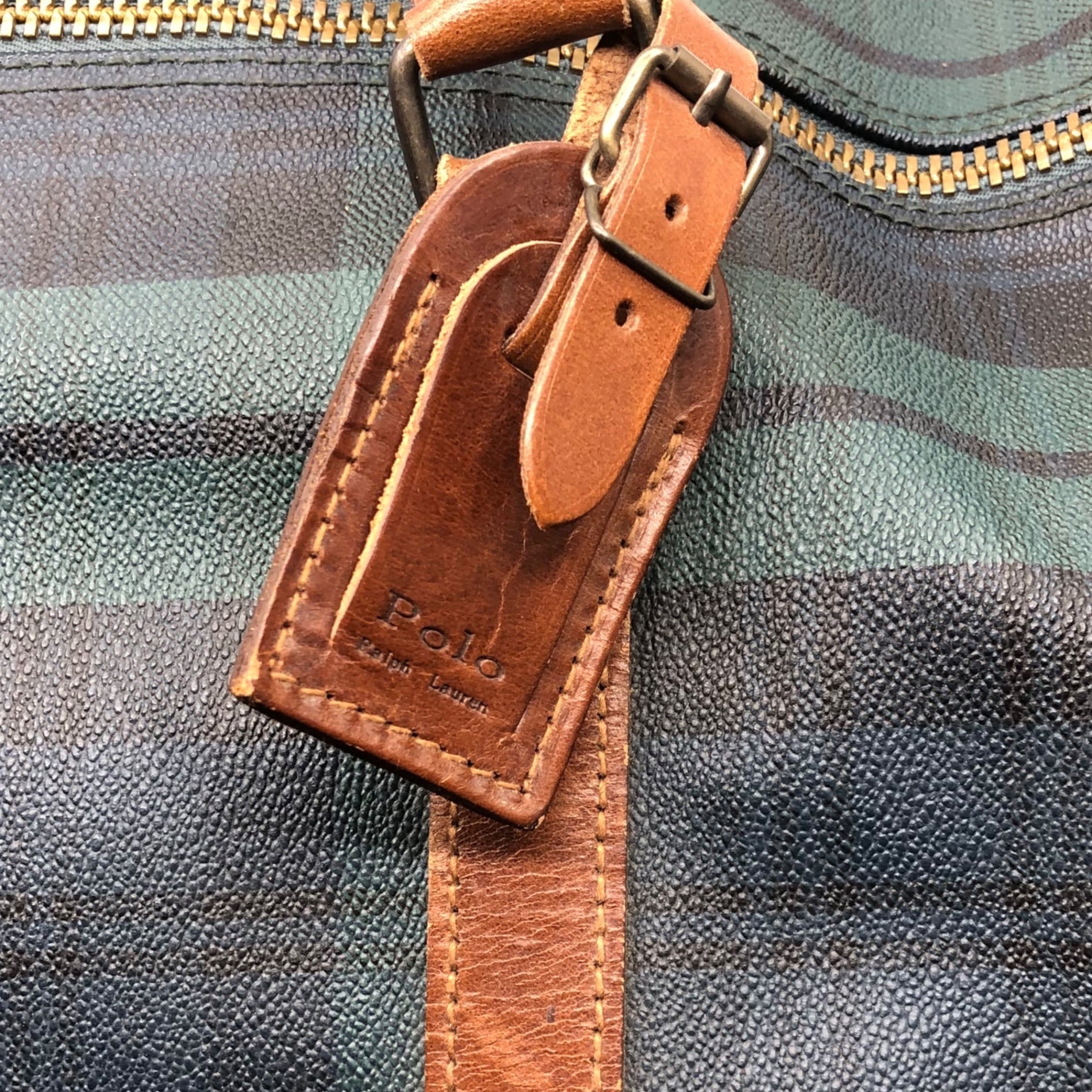 POLO RALPH LAUREN(ポロラルフローレン) 90'sチェック柄ボストンバッグ