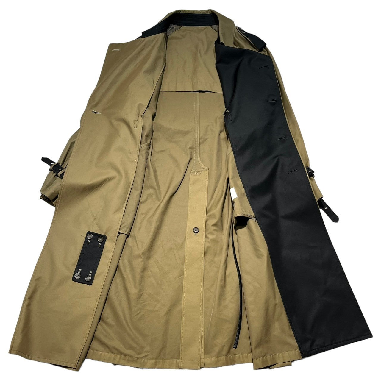stein(シュタイン) OVERSIZED CONTRAST TRENCH COAT オーバーサイズド