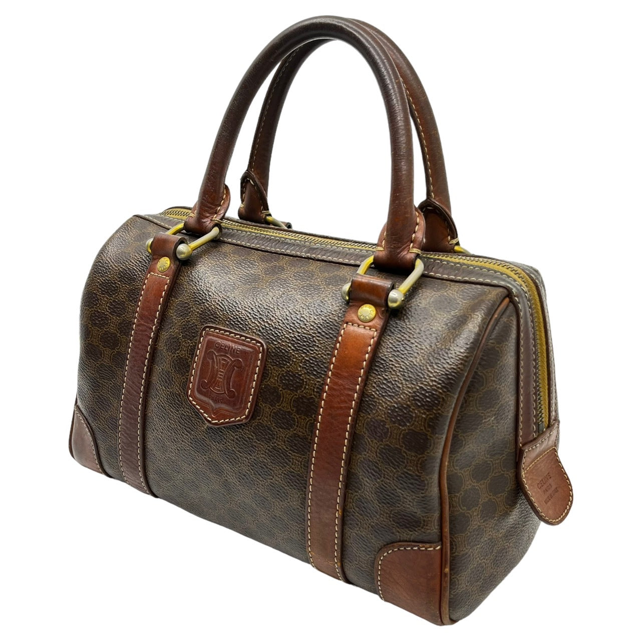 CELINE(セリーヌ) マカダム柄ヴィンテージミニボストンバッグ