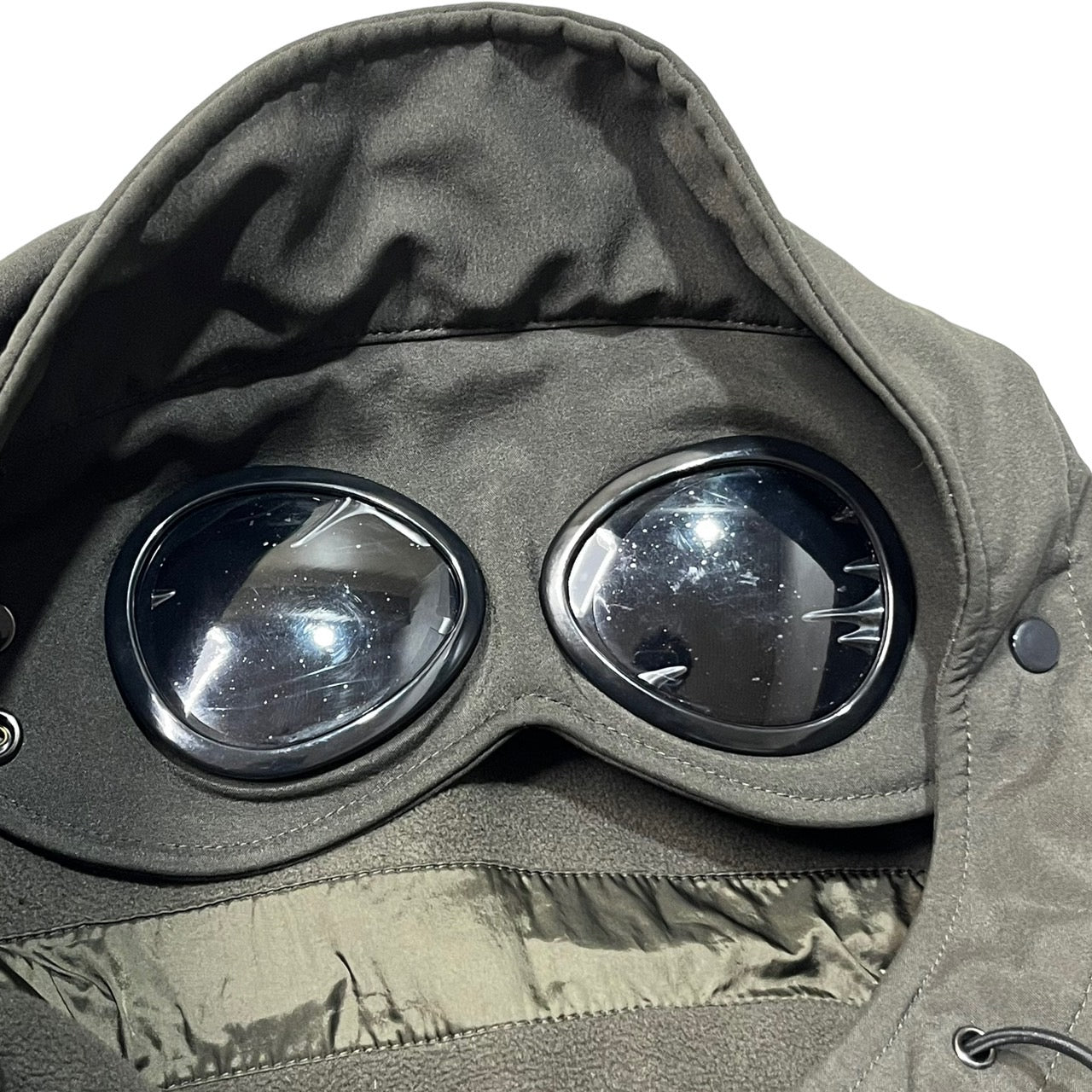 C.P.COMPANY(シーピーカンパニー) 00's Knit switching goggle jacket