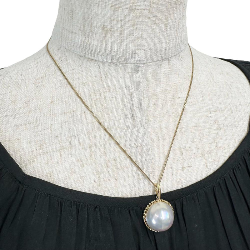 マベパール（マベ真珠） ペンダントトップ K18ゴールド 18金 6.1g