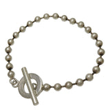 GUCCI/グッチ】 ボールチェーン ブレスレット シルバー925 15.9g 17.7