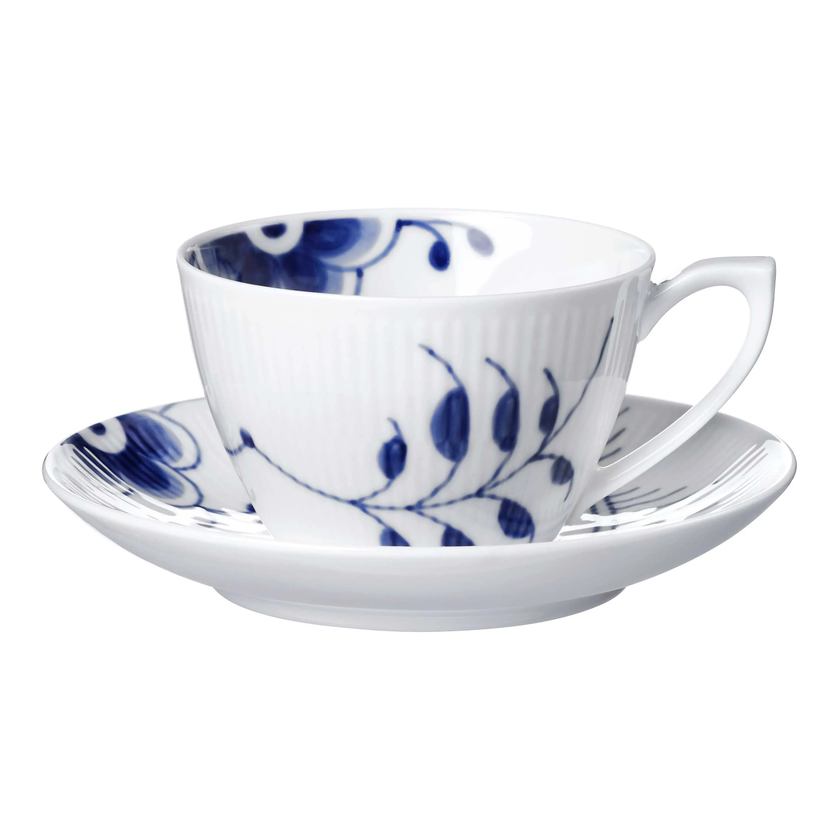 ☆［ロイヤルコペンハーゲン］ブルーフルーテッドメガディーププレート