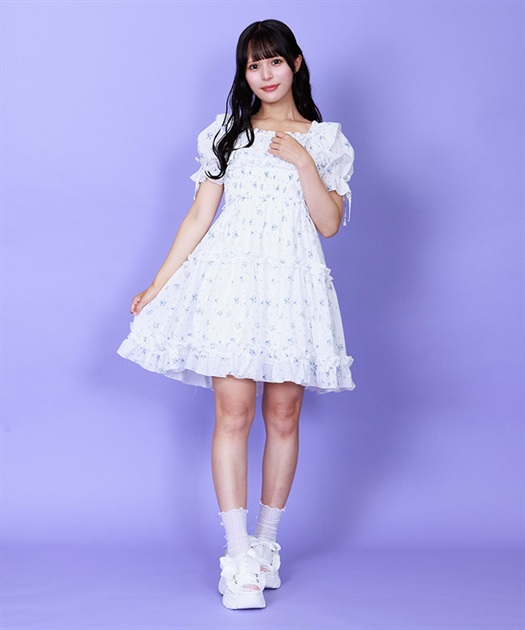 ギャザーフリルワンピース | axes femme online shop