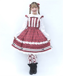 タータンチェックジャンパースカート | axes femme online shop