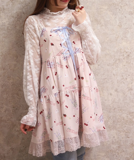 バレンタインプリントチュニック | axes femme | axes femme online shop