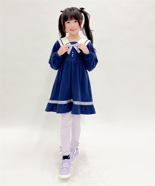 kidsうさ耳セーラーパーカーワンピース | axes femme online shop -outlet-