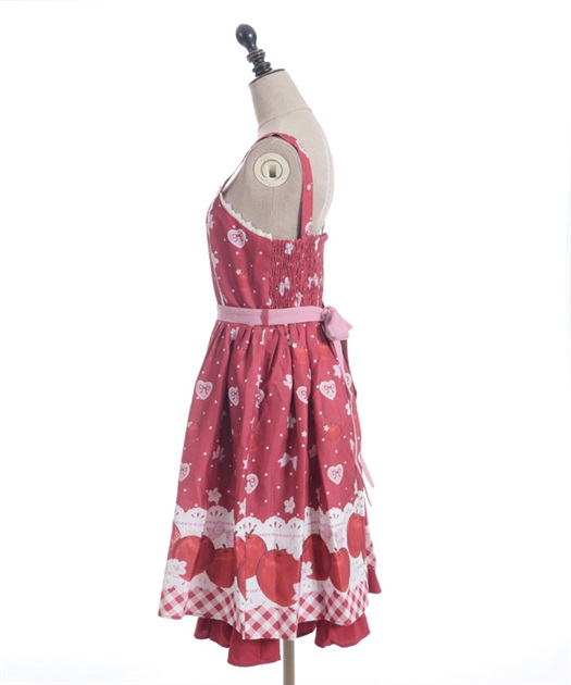 スウィーティアップルジャンパースカート | axes femme online shop