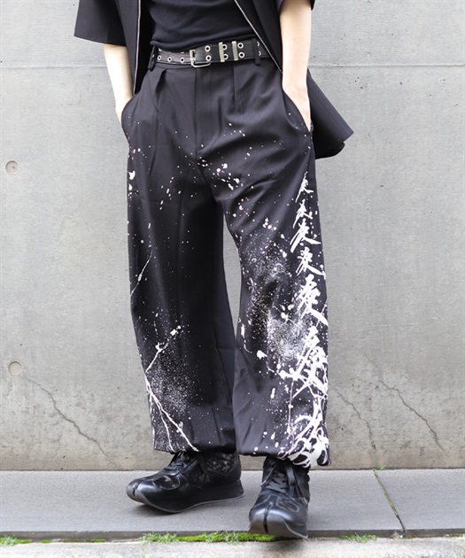 愛サイドプリントパンツ | axes femme online shop