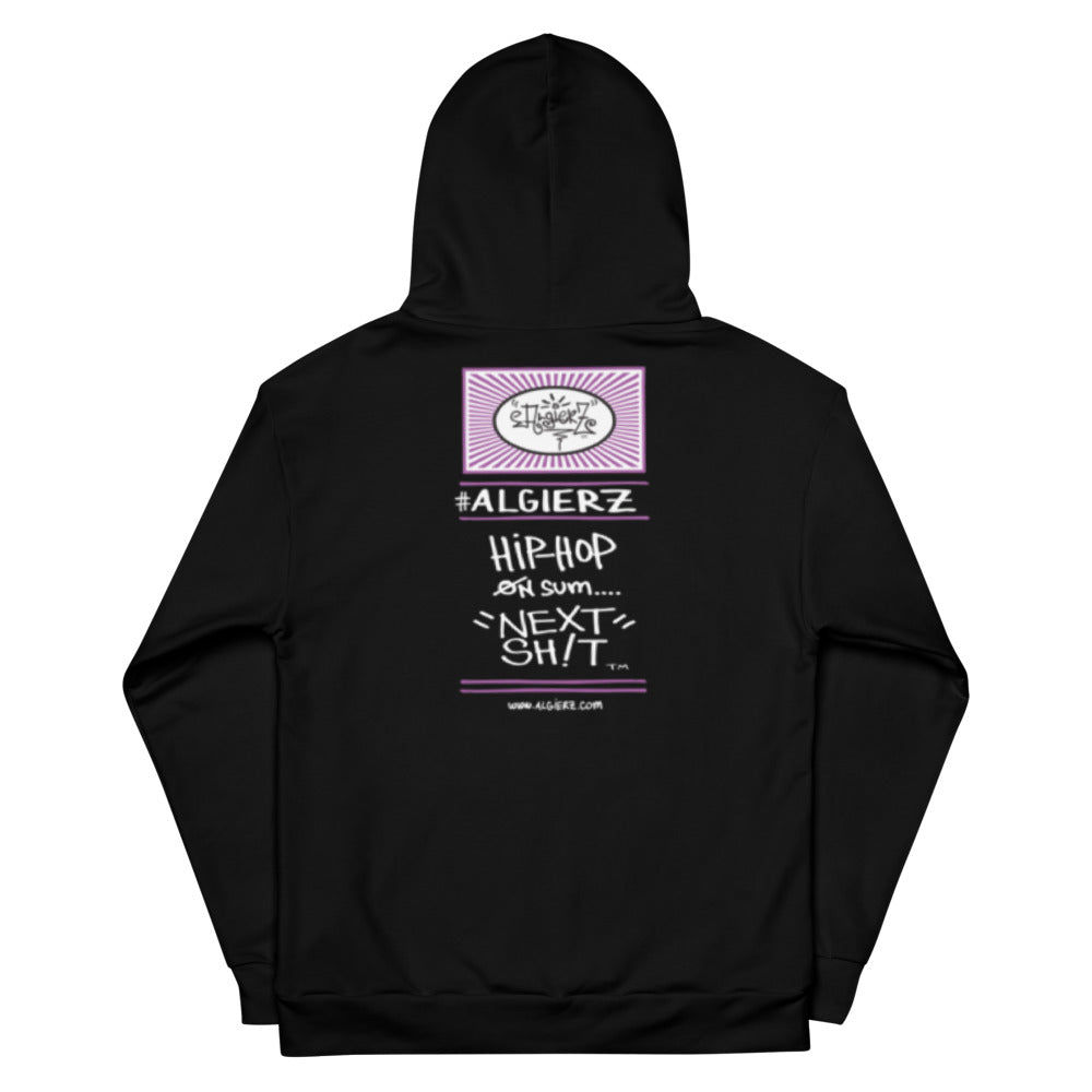 Leaning // Pull-Over Hoody Sweatshirt (black) | ALGIERZ.com