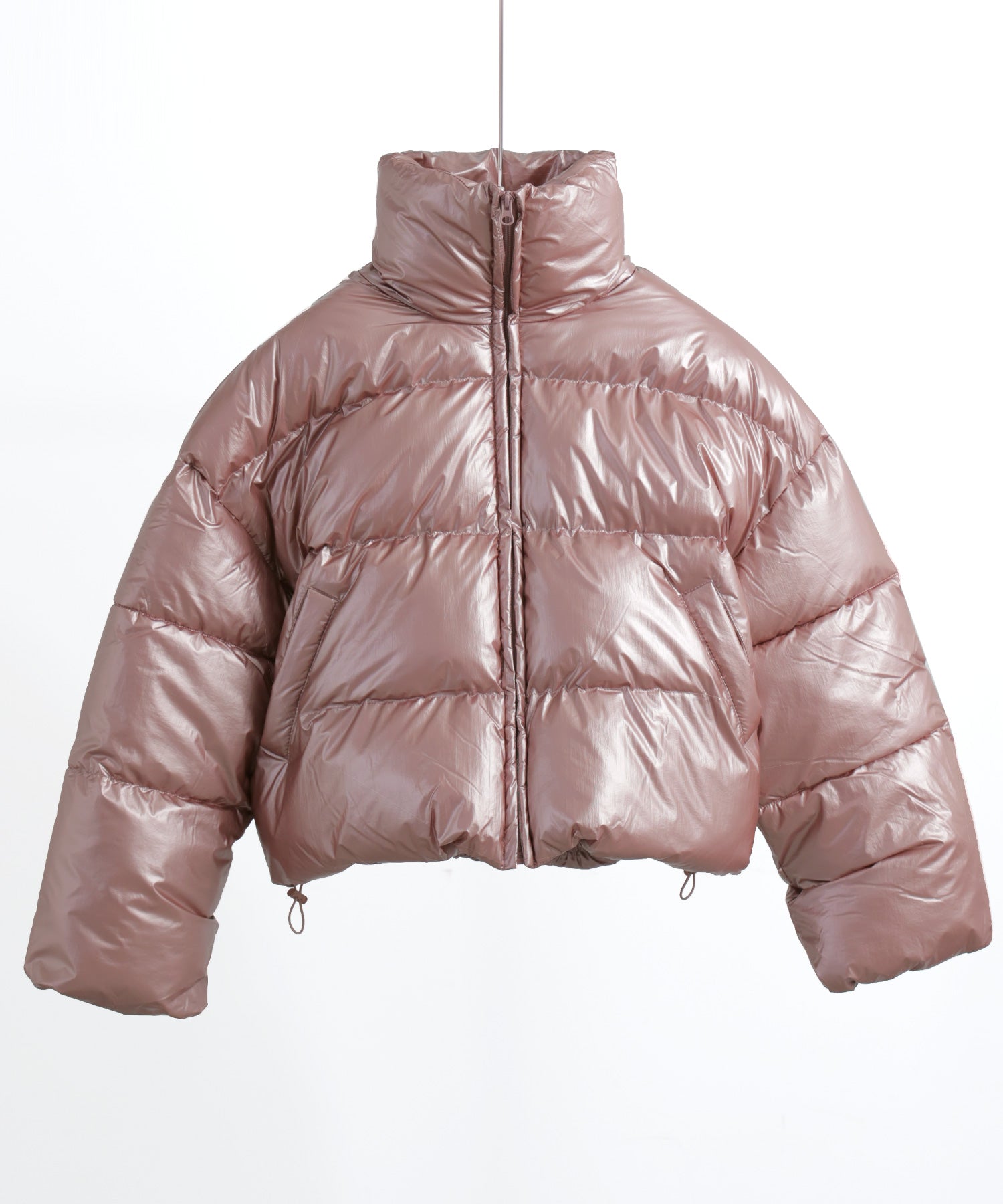 メタリックタフタ 中綿ダウンジャケット｜コート・ジャケット