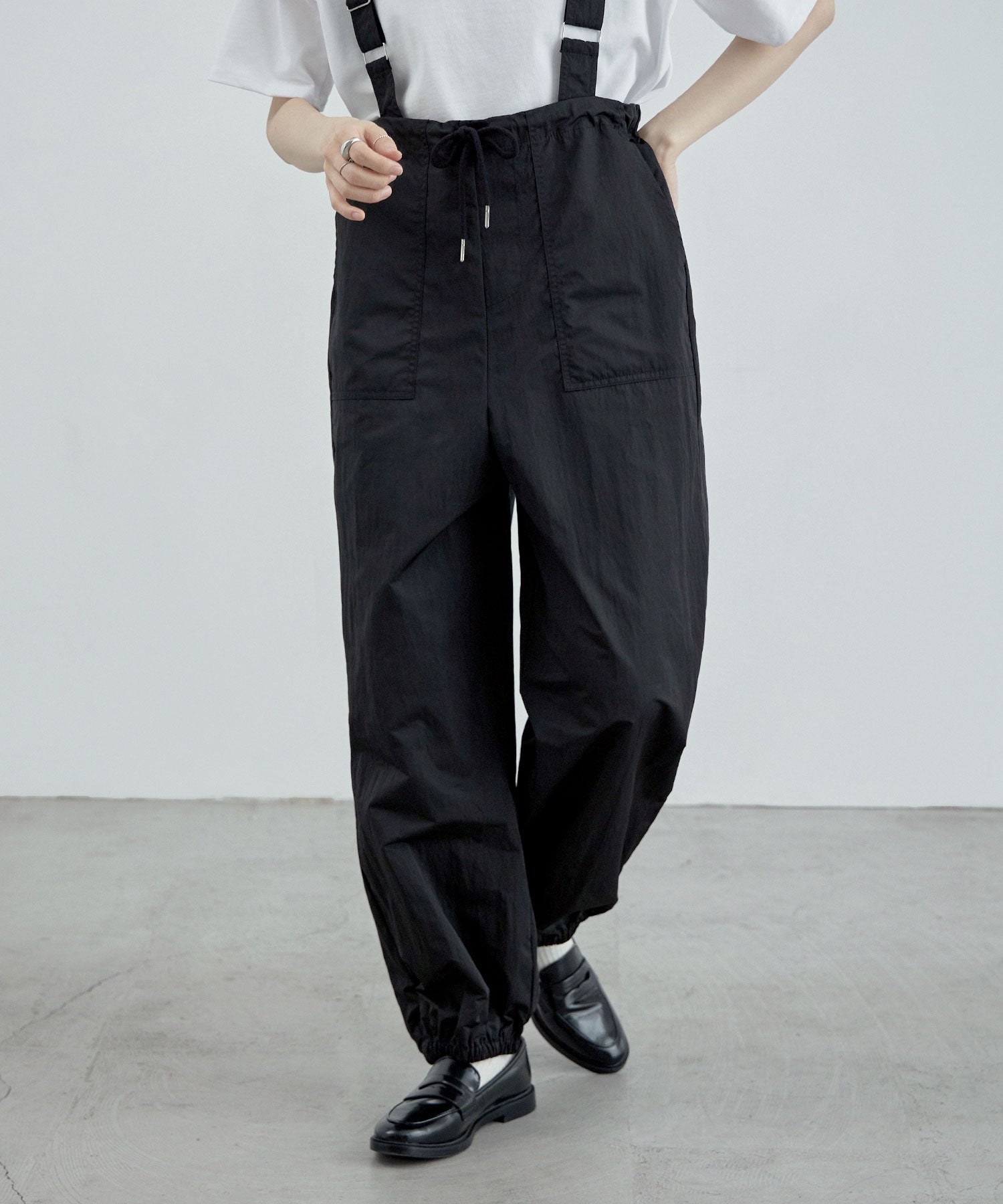 サスペンダーパラシュートパンツ｜パンツ - etoll.