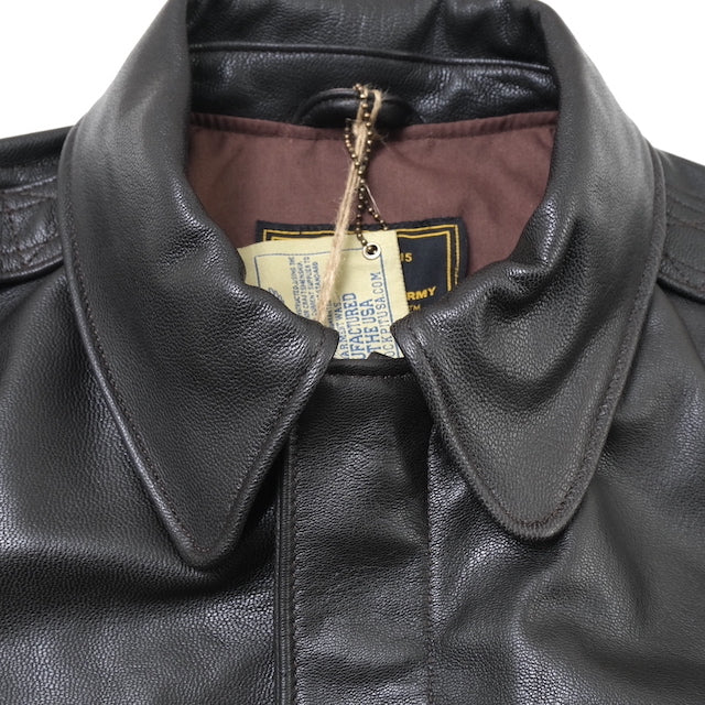 A2 レザージャケットCOCKPIT コックピットUSA ゴートスキン 36 A2