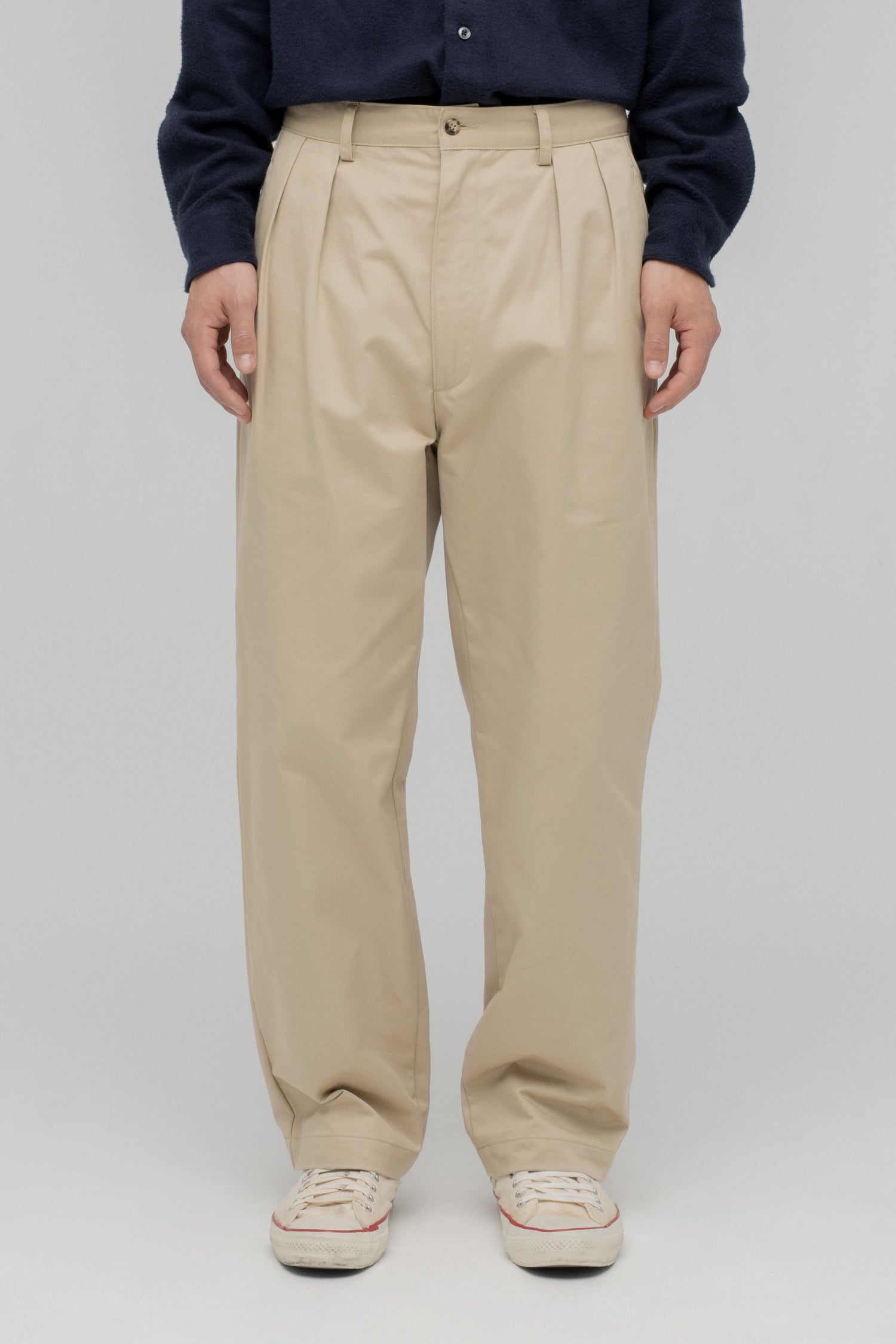 2 Tuck Chino Cloth Pants – CIOTA Online Shop