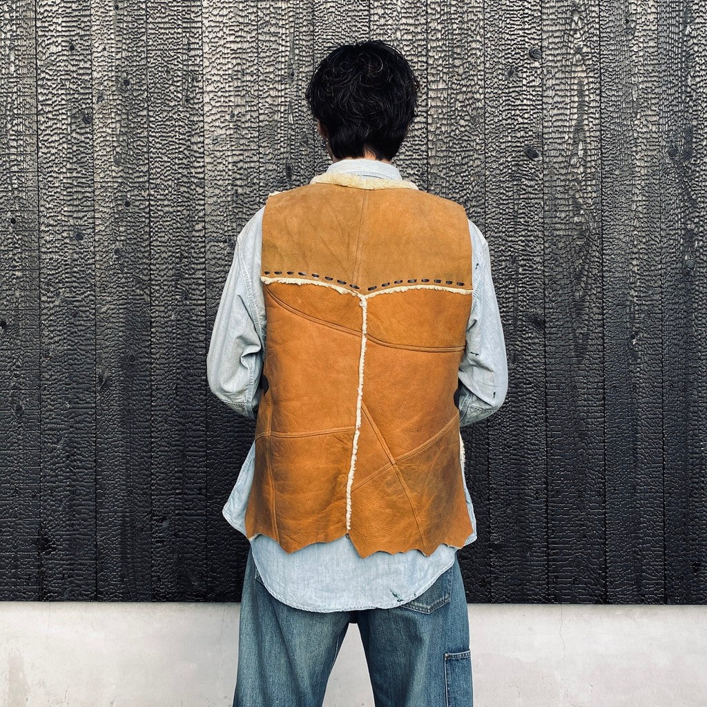 IGLLO MOUTON VEST #CAMEL [RV2601701] – cocorozashi