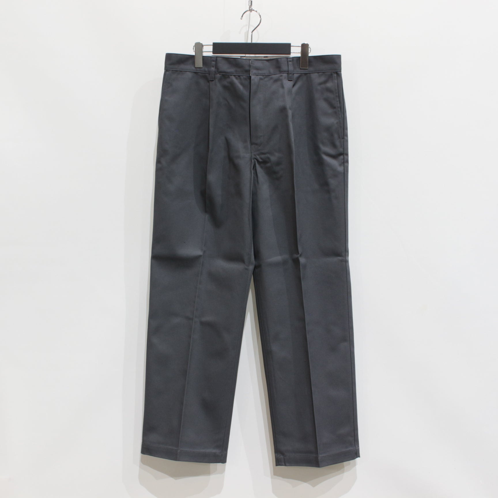 DICKIES | PLEATED TROUSERS #CHARCOAL [DICKIES-WM-PT14]_WACKO MARIA