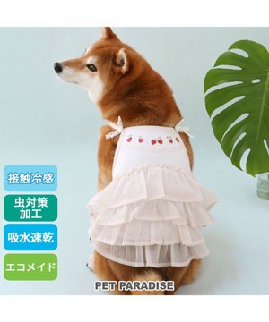 ペットパラダイス 接触冷感 刺繍ワンピース 中型犬 大型犬 / PET