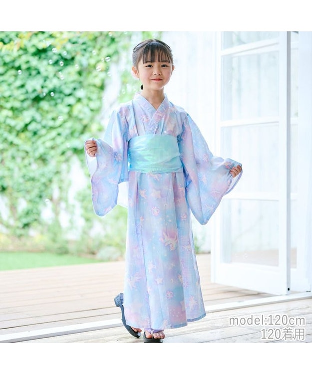 マザーガーデン 2024 ワンピース 浴衣 《ユニコーン ミルキーウェイ柄