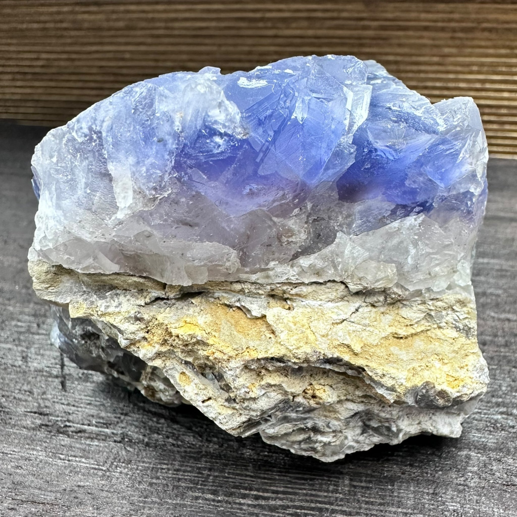 パキスタン産 フローライト 原石 ブルー 強傾向 n018 – Crystal Charm