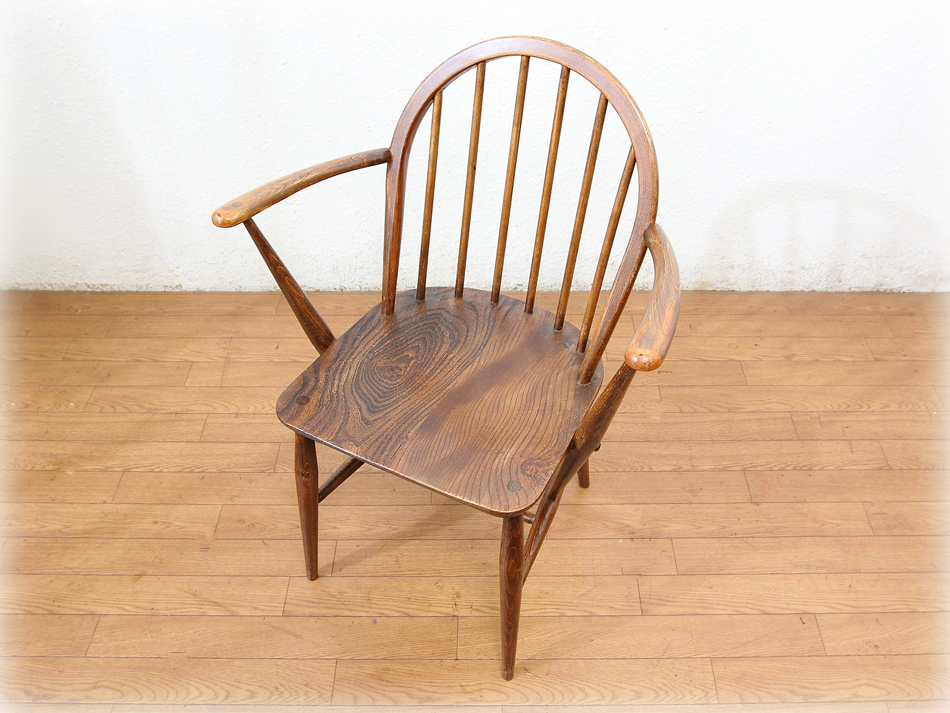 アーコールErcol フープバック ウィンザーアームチェア ｜アンティーク