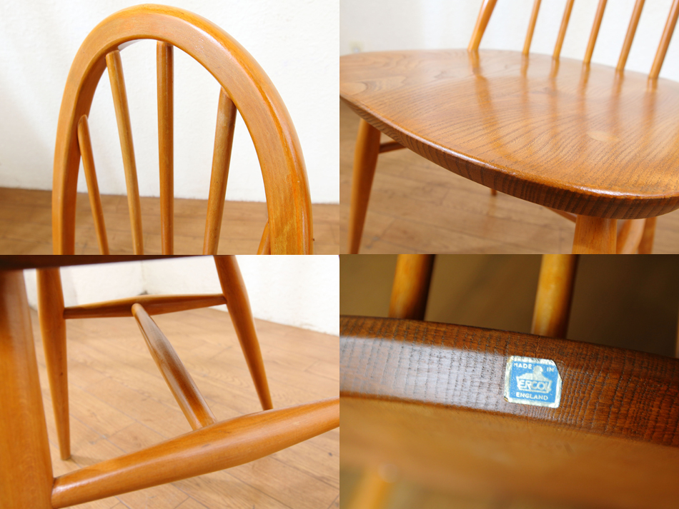 アーコールErcol クエーカーチェア/ブルーラベル ｜アンティーク家具