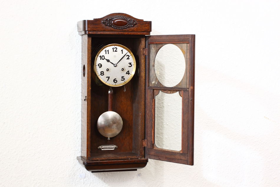 ユンハンスJunghans オールドウォールクロック｜アンティーク家具