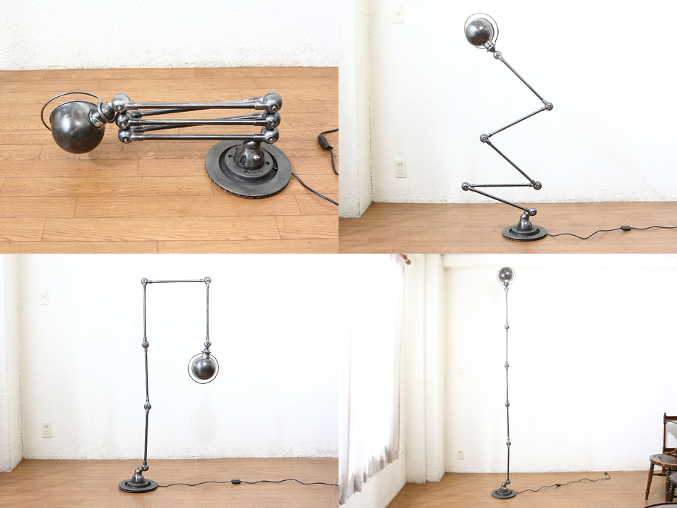 ヴィンテージ ジェルデJIELDE 5アーム Super Black Polish フロア