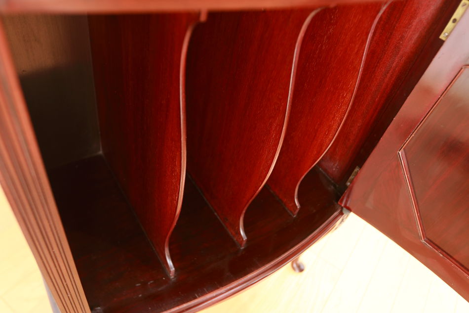 ヴィクトリアンスタイル クオリティマホガニー ジュエリーケーストップ