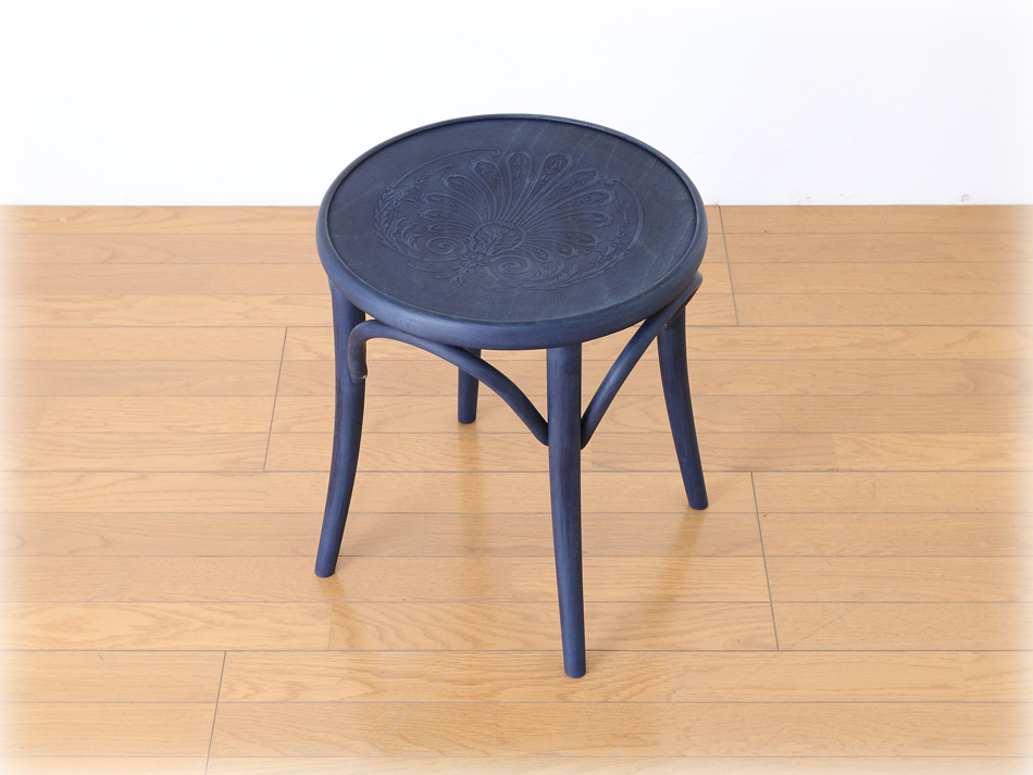 トンTON ベントウッドスツール No60 アーチレッグArch leg/デニム