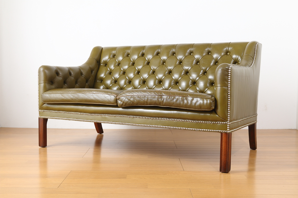 チェスターフィールド リージェンシースタイル オリーブグリーン