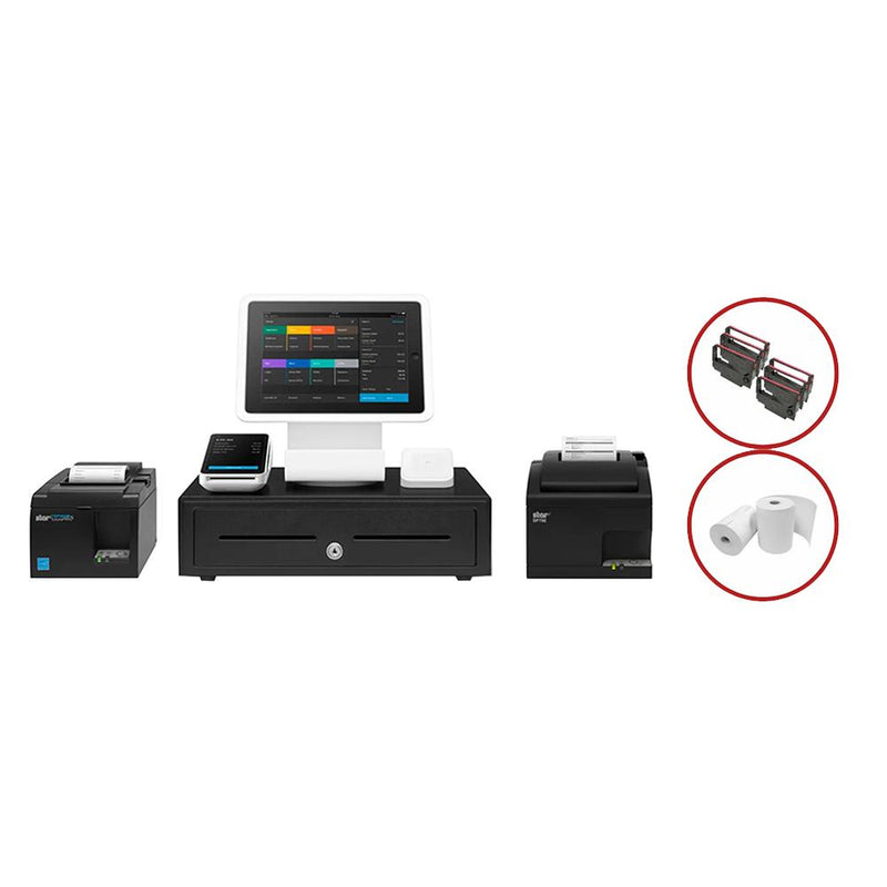 Square Stand Restaurant POS Station with Square Terminal Kit